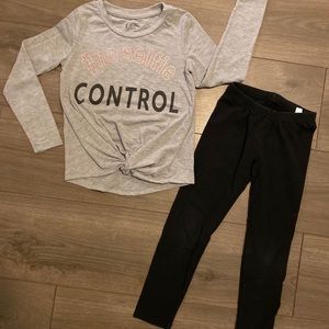 Top & Leggings